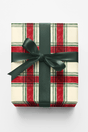 Cranberry Pines Plaid - London Penny Gift Wrap