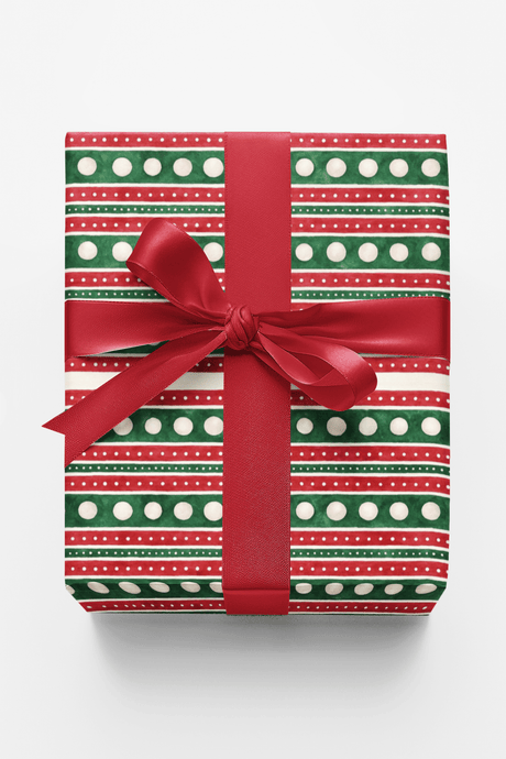 Peppermint Polka - London Penny Gift Wrap