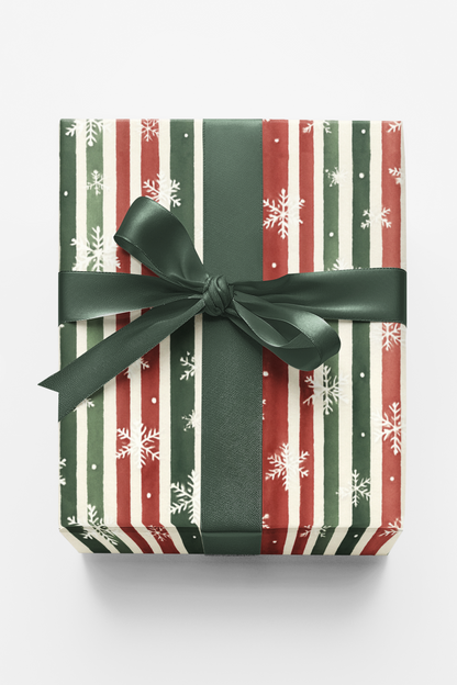 Frosted Holiday Stripes