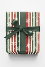 Frosted Holiday Stripes - London Penny Gift Wrap