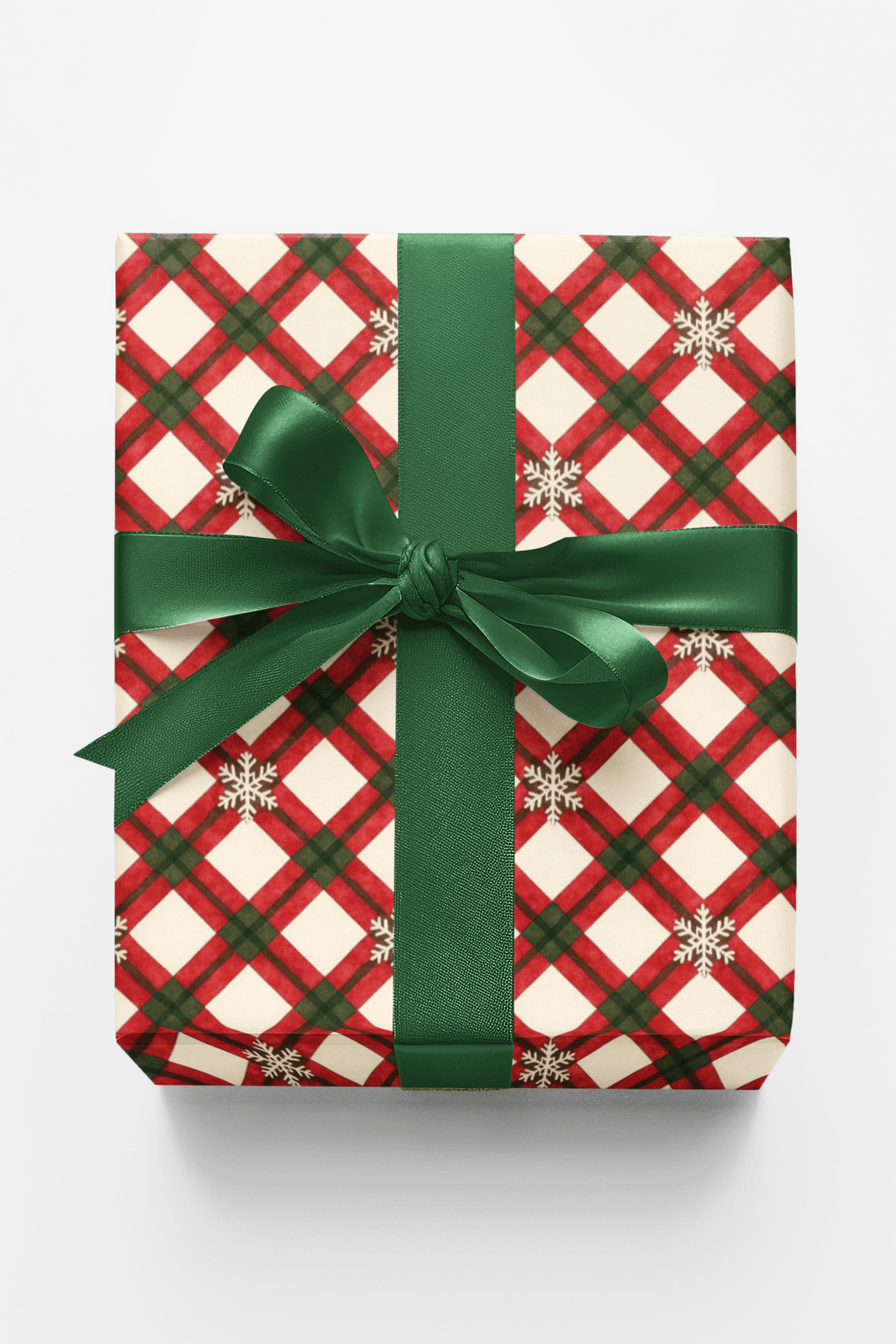 Holly Jolly Plaid - London Penny Gift Wrap