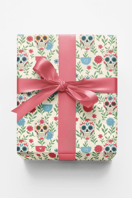 Fiesta de Calaveras - London Penny Gift Wrap