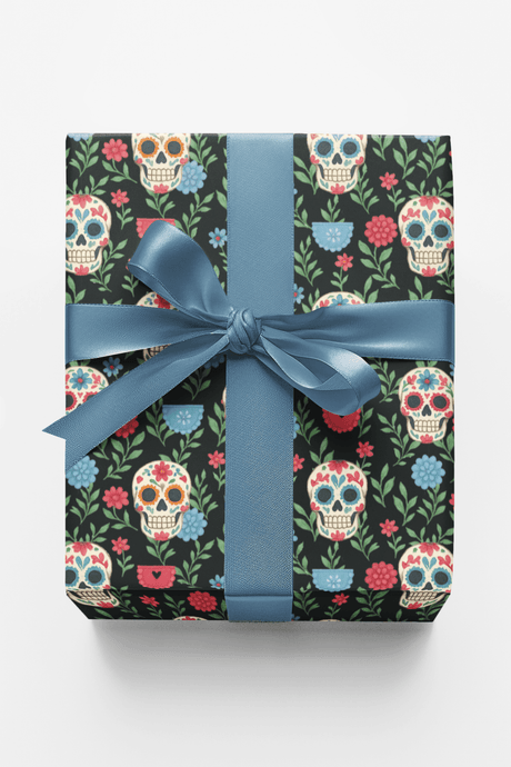 Sugar Skull Symphony - London Penny Gift Wrap