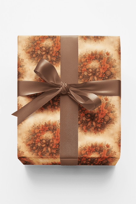 Autumn Elegance - London Penny Gift Wrap