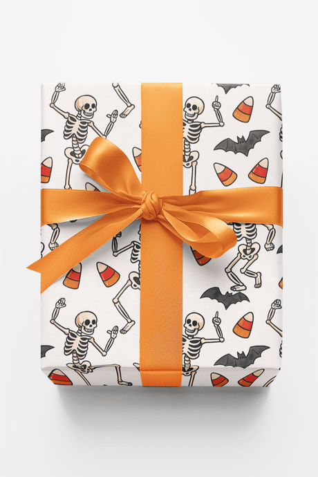 Skeleton Dance - London Penny Gift Wrap
