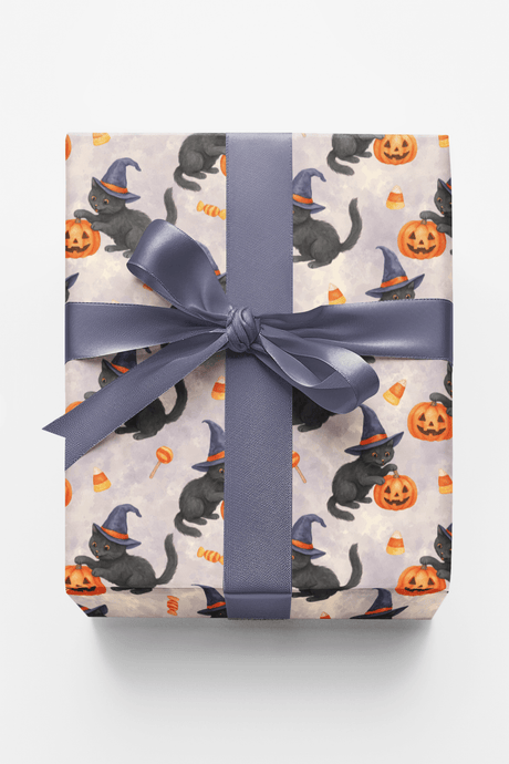 Mischief Meows - London Penny Gift Wrap