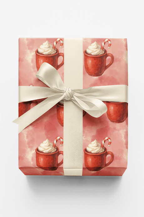 Warm Holiday Sips - London Penny Gift Wrap