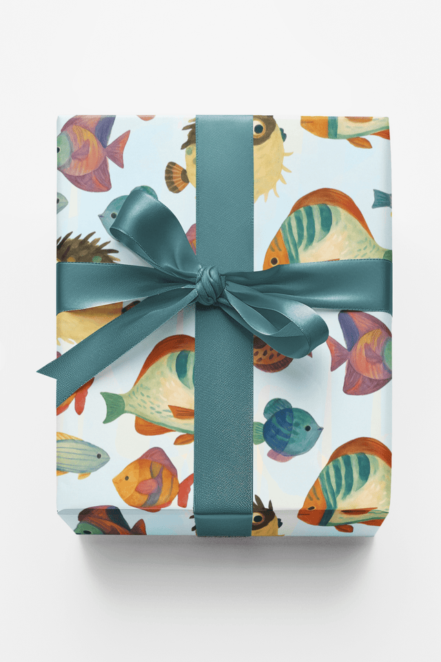 Fin-tastic Fiesta - London Penny Gift Wrap
