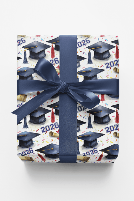 Caps and Diploma 2026 - London Penny Gift Wrap