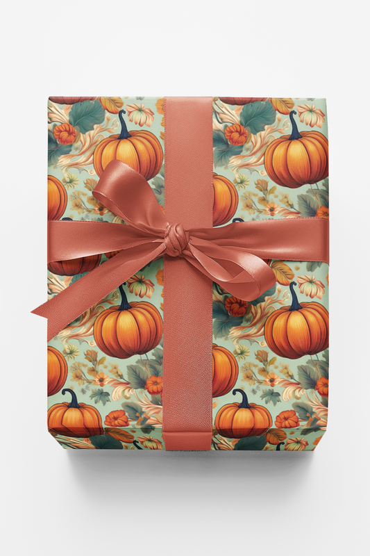 Harvest Pumpkins Toile