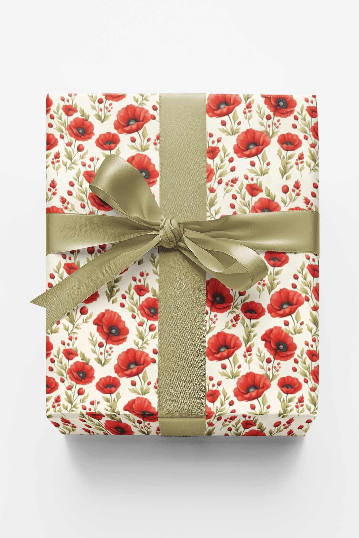 Scarlet Meadow - London Penny Gift Wrap