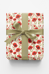Scarlet Meadow - London Penny Gift Wrap