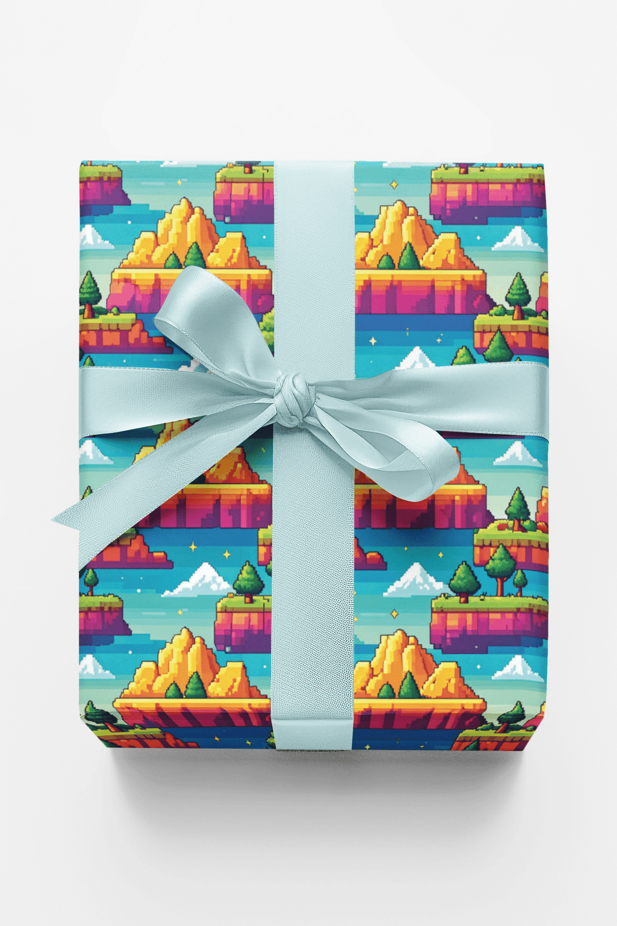 Pixel Kingdom Quest Wrapping Paper - London Penny Gift Wrap