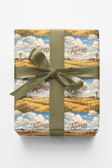 Kansas Endless Plains - London Penny Gift Wrap