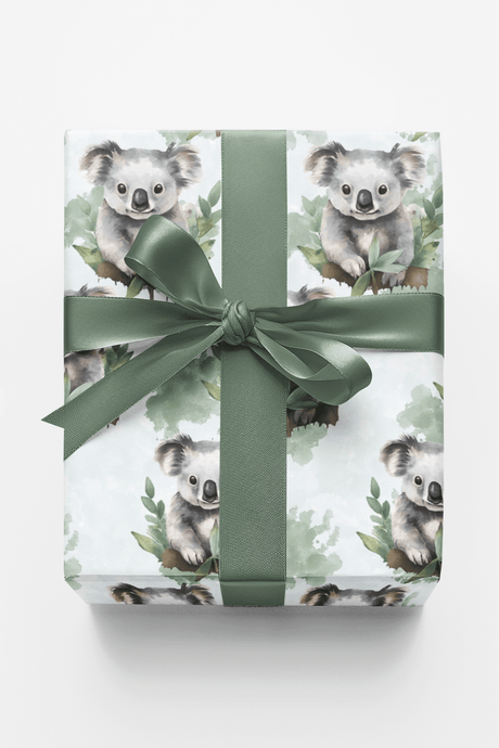 Koala Hugs & Smiles - London Penny Gift Wrap
