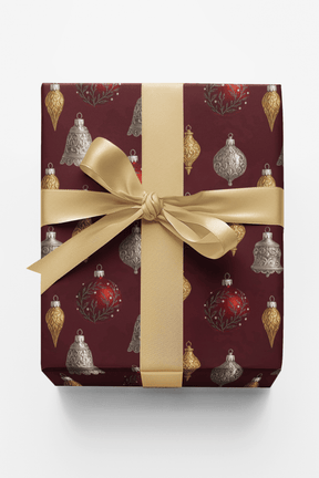 Holiday Heirloom Ornaments - London Penny Gift Wrap