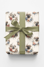Floral Elegance (English Mastiff) Wrapping Paper - London Penny Gift Wrap