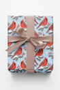 Winter Cardinal Whispers - London Penny Gift Wrap
