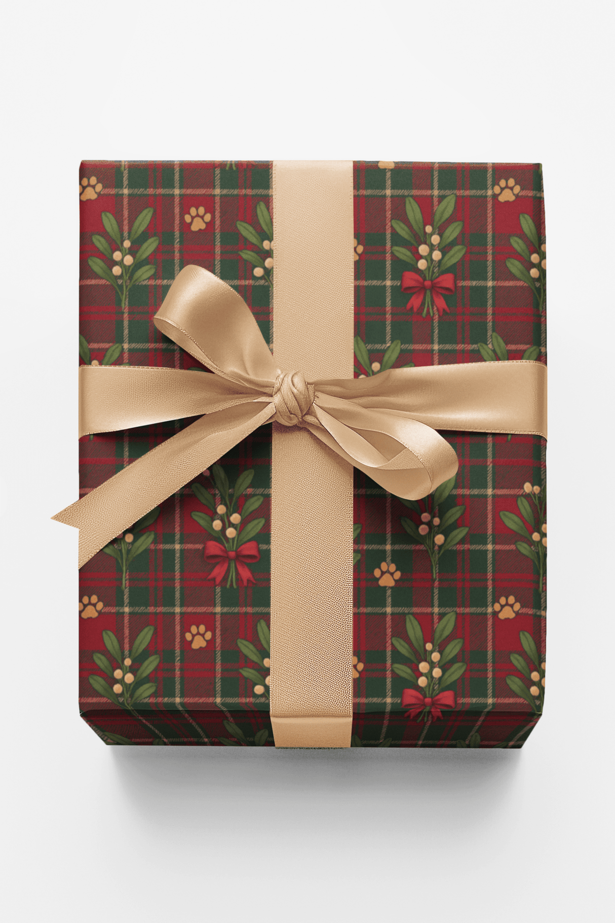 Pawliday Plaid - London Penny Gift Wrap