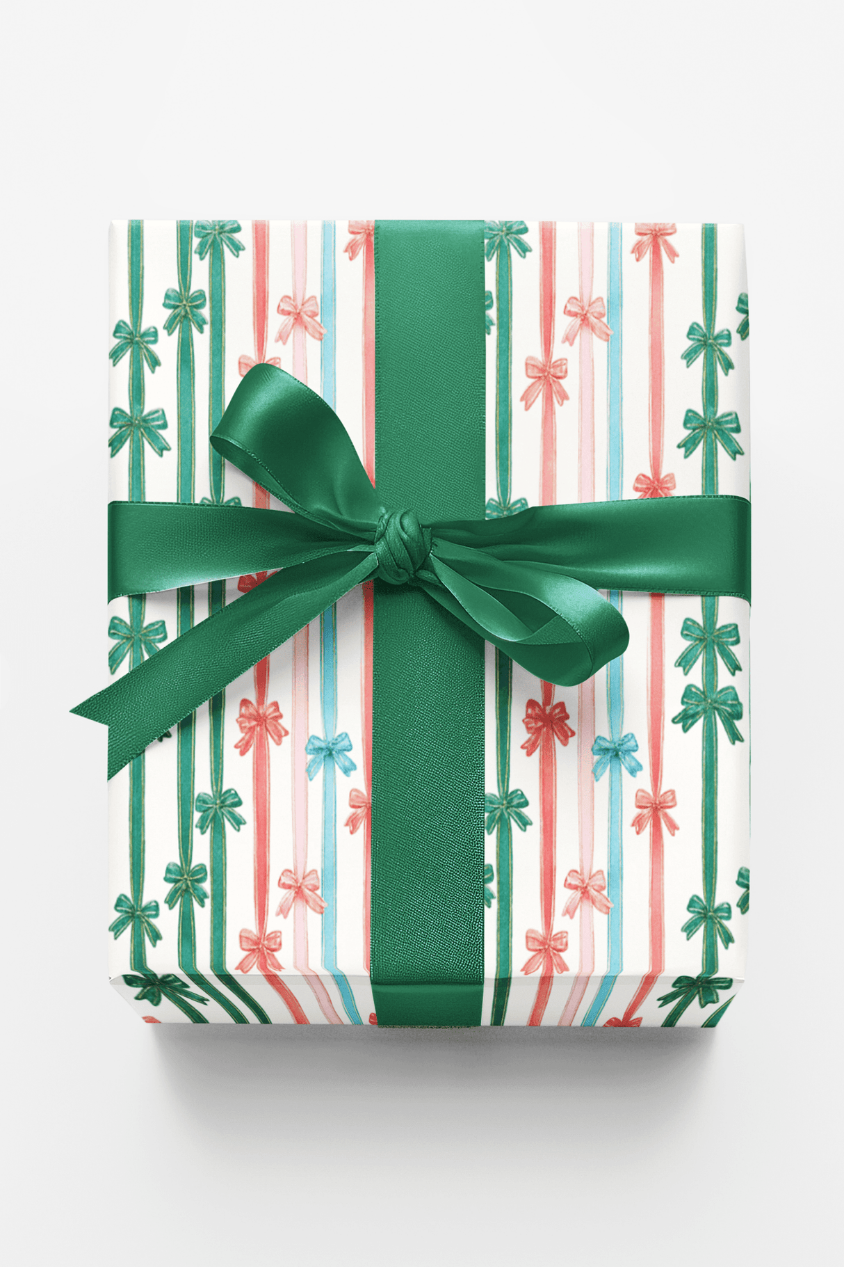 Foil Ribbon Strokes - London Penny Gift Wrap