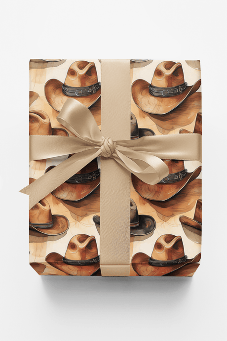 Rustic Brim - London Penny Gift Wrap