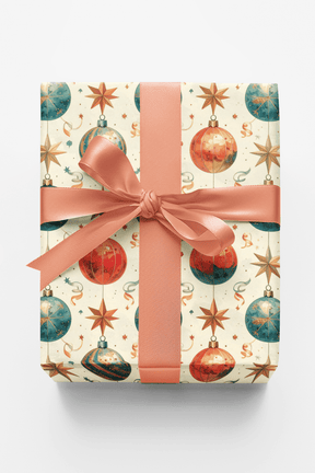 LIMITED TIME | Ornament Galaxy Wrapping Paper - London Penny Gift Wrap