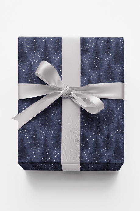 Midnight Evergreen - London Penny Gift Wrap