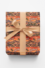 Gilbert Desert Family Glow - London Penny Gift Wrap