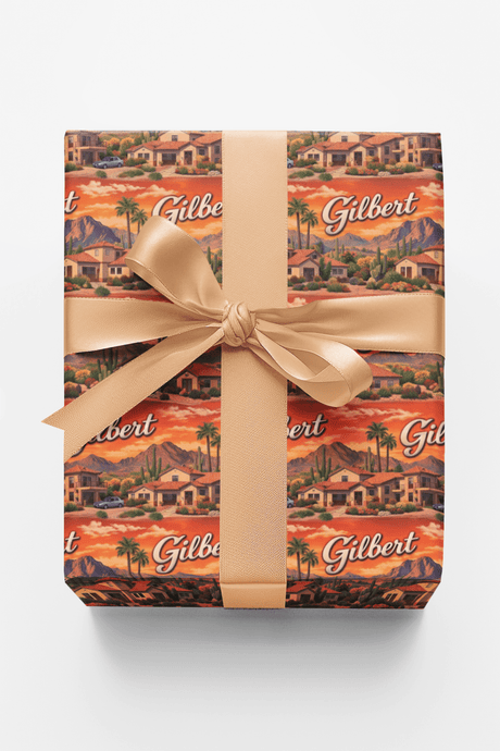 Gilbert Desert Family Glow - London Penny Gift Wrap