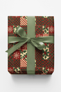 Festive Quilt Patch - London Penny Gift Wrap