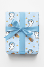 Space Puppy Adventures - London Penny Gift Wrap