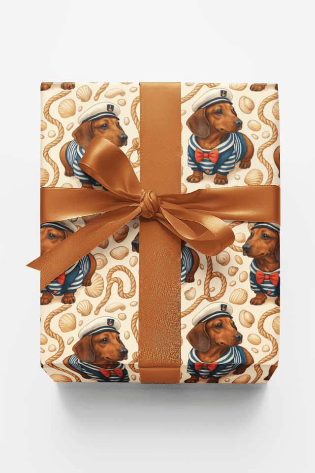 Coastal Canines - London Penny Gift Wrap