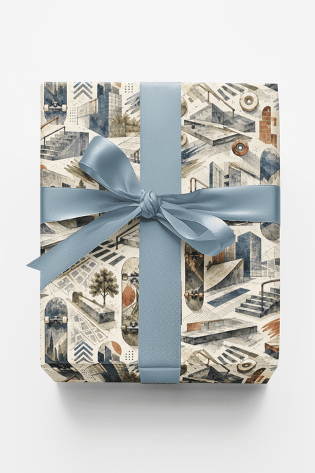 Street Geometry Wrapping Paper - London Penny Gift Wrap