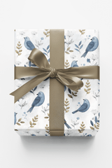 Bluebirds & Berries - London Penny Gift Wrap