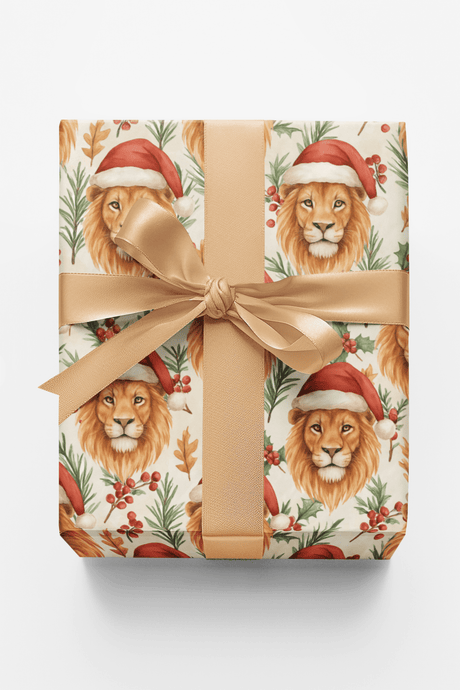 Holiday Roar - London Penny Gift Wrap