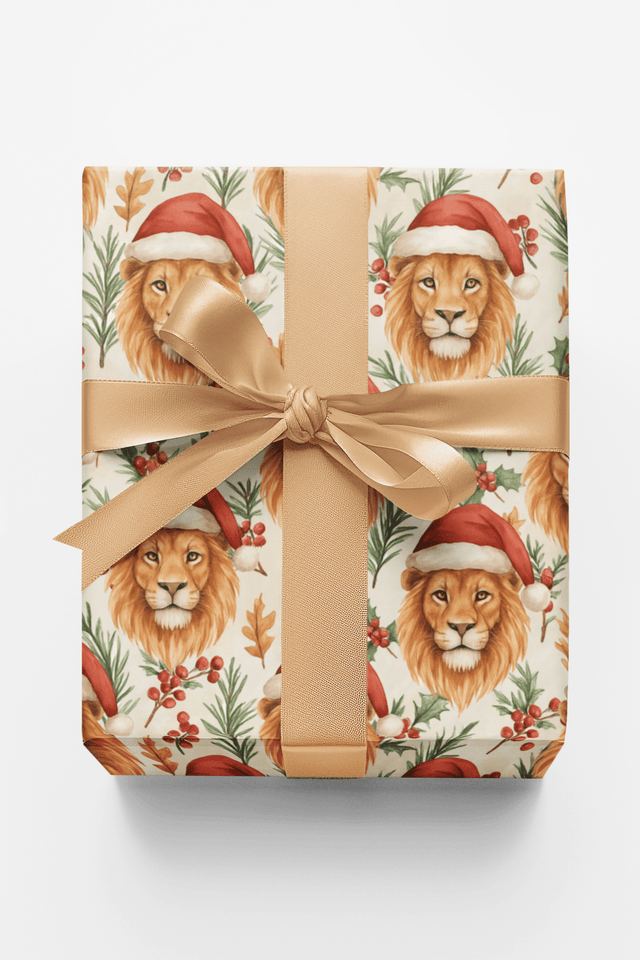 Holiday Roar - London Penny Gift Wrap