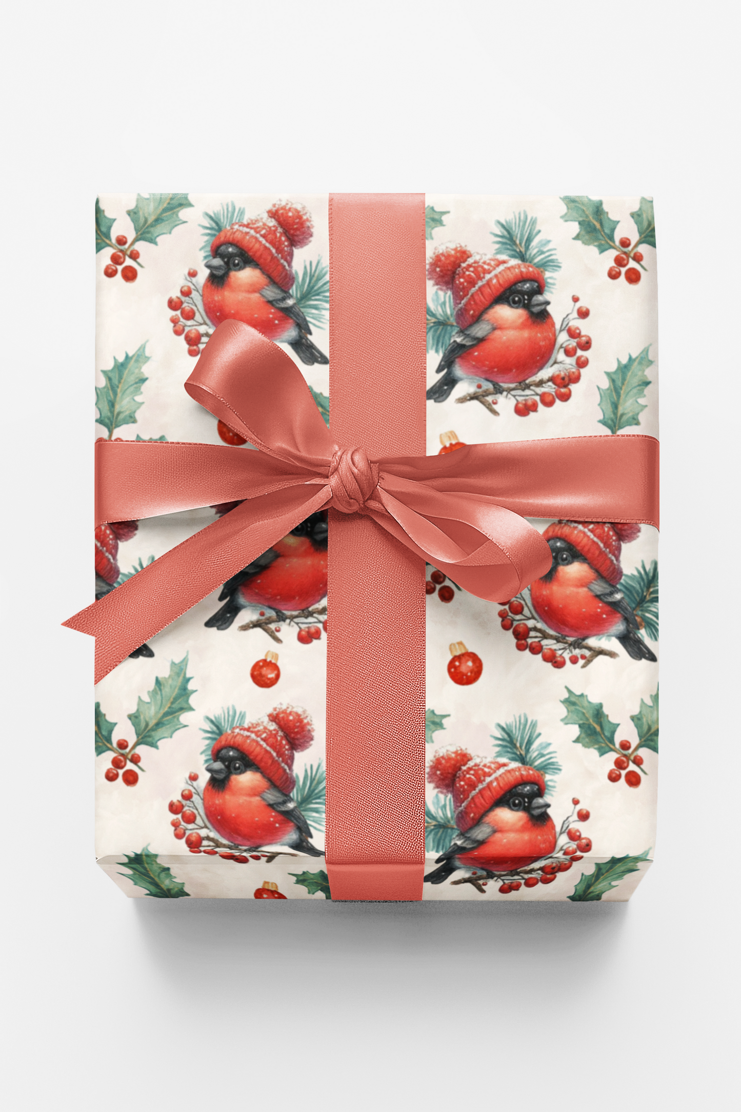 Winter Bullfinch Charm