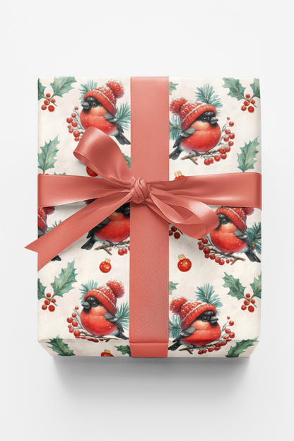 Winter Bullfinch Charm