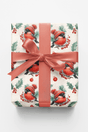 Winter Bullfinch Charm - London Penny Gift Wrap