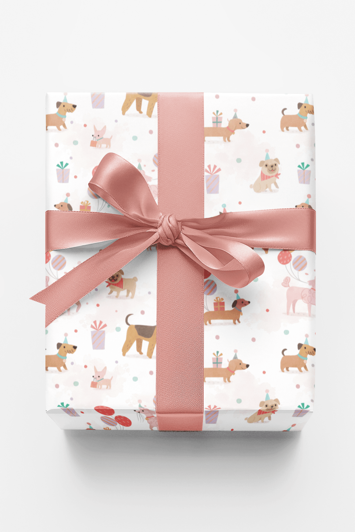 Bow-Wow Birthday Party - London Penny Gift Wrap