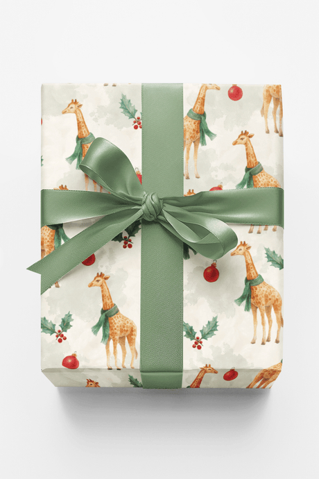 Holiday Safari Splendor - London Penny Gift Wrap