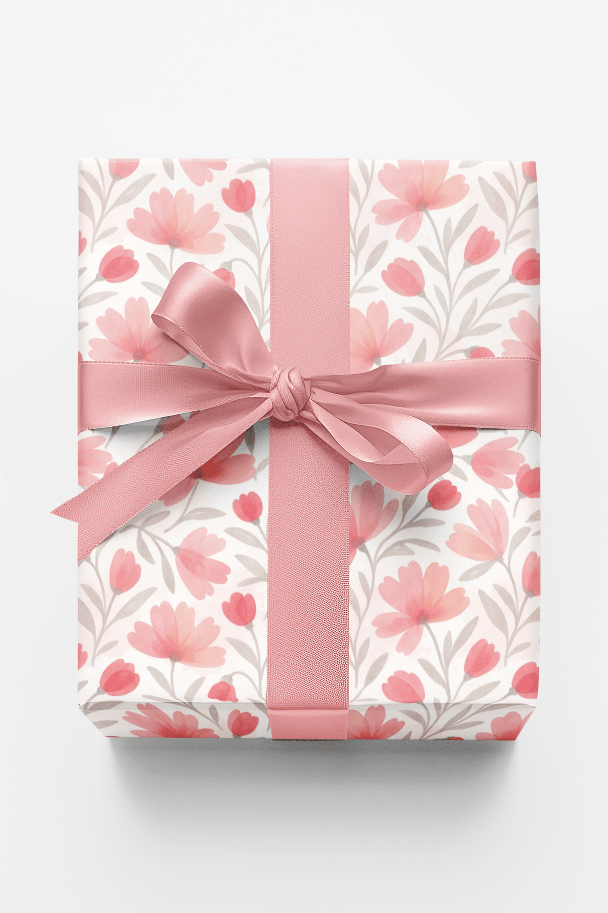 Watercolor Petals - London Penny Gift Wrap