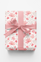 Watercolor Petals - London Penny Gift Wrap