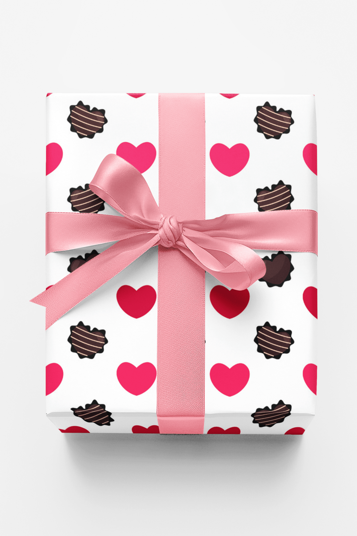 Hearts Choco - London Penny Gift Wrap
