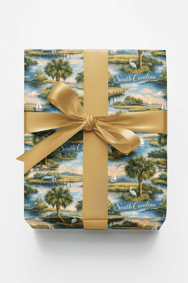 South Carolina Lowcountry Grace - London Penny Gift Wrap