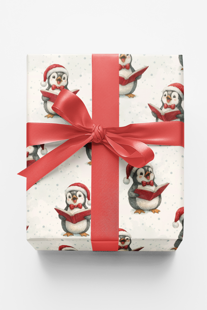 Snowy Caroling Penguin