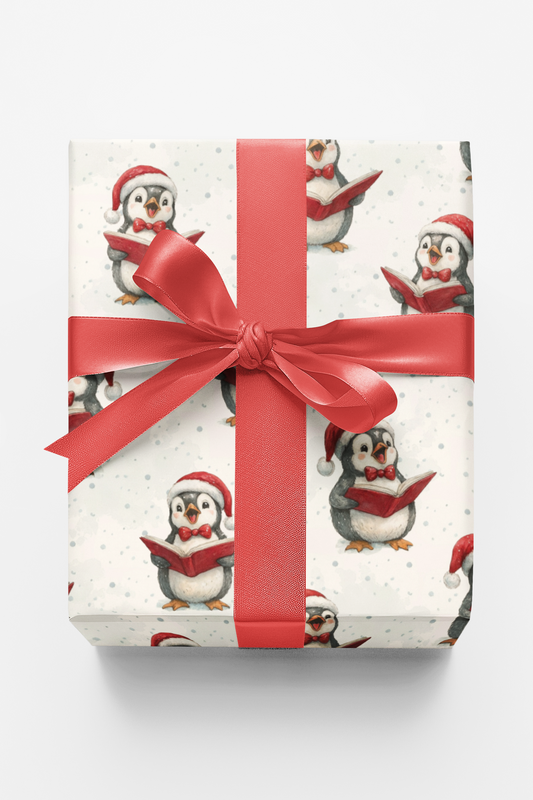 Snowy Caroling Penguin