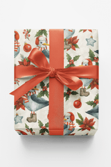 Seagull’s Christmas Stroll - London Penny Gift Wrap