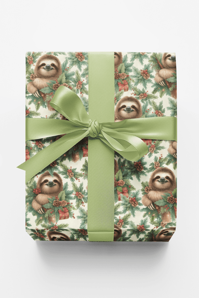 Slow & Mistletoe - London Penny Gift Wrap