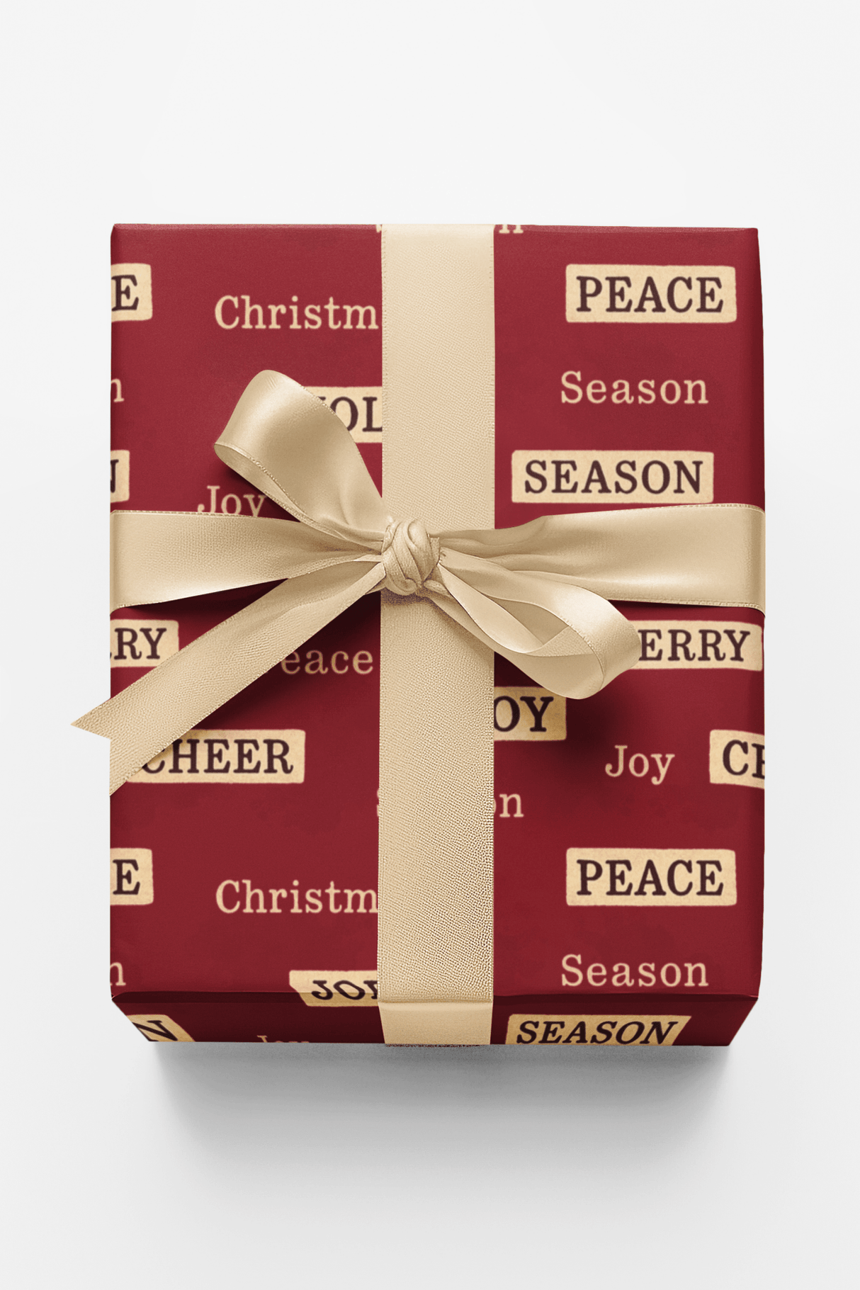 Holiday Typewriter - London Penny Gift Wrap
